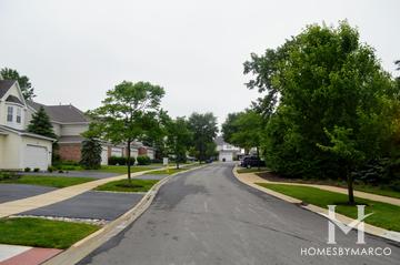 Baker Hill subdivision in Glen Ellyn, IL