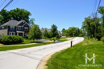 Glenrise Estates subdivision in Glen Ellyn, IL