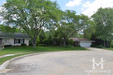 Lincoln Hill subdivision in Glen Ellyn, IL