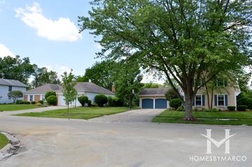 Lincoln Hill subdivision in Glen Ellyn, IL
