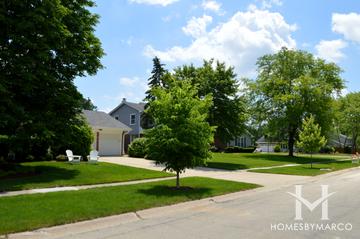 Lincoln Hill subdivision in Glen Ellyn, IL