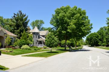 Danby Woods subdivision in Glen Ellyn, IL