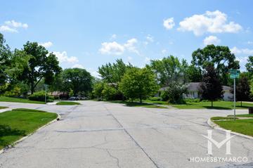 Glen Crest Estates subdivision in Glen Ellyn, IL