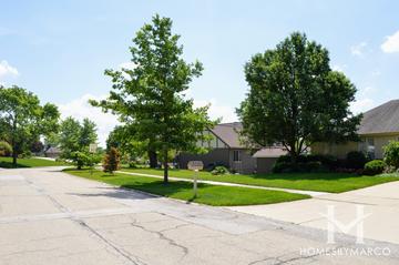 Glen Crest Estates subdivision in Glen Ellyn, IL