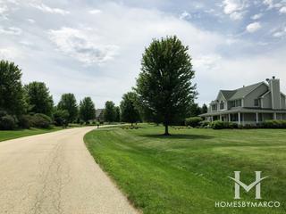 Hampshire Pointe subdivision in Hampshire, IL
