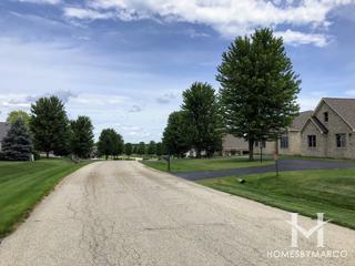 Hampshire Pointe subdivision in Hampshire, IL