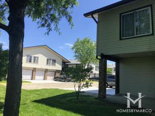 Hanover Square subdivision in Hanover Park, IL