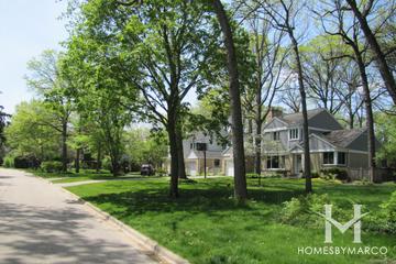 Sherwood Forest subdivision in Highland Park, IL