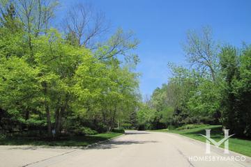 Painters Lake subdivision in Highland Park, IL