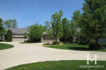 Painters Lake subdivision in Highland Park, IL