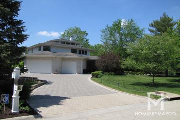 Painters Lake subdivision in Highland Park, IL