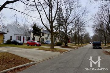 Ravinia subdivision in Highland Park, IL