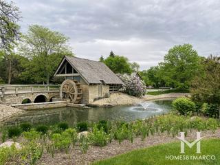 Graue Mill subdivision in Hinsdale, IL