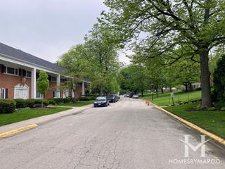 Chanticleer subdivision in Hinsdale, IL
