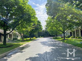 Grant Village subdivision in Hinsdale, IL