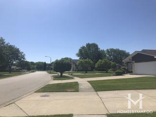 Derby Hills subdivision in Homer Glen, IL