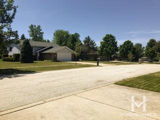 Farmview subdivision in Homer Glen, IL