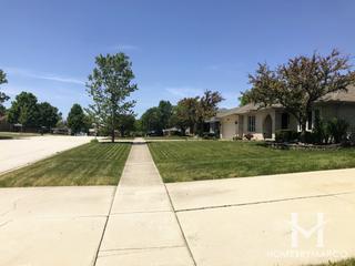Farmview subdivision in Homer Glen, IL