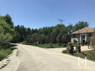 Hunt Club Woods subdivision in Homer Glen, IL