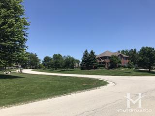 Hunt Club Woods subdivision in Homer Glen, IL