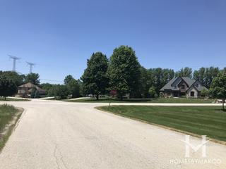 Hunt Club Woods subdivision in Homer Glen, IL