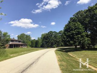 Stately Oaks subdivision in Homer Glen, IL