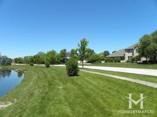 Woodbine West subdivision in Homer Glen, IL