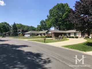 Chickasaw Hills subdivision in Homer Glen, IL