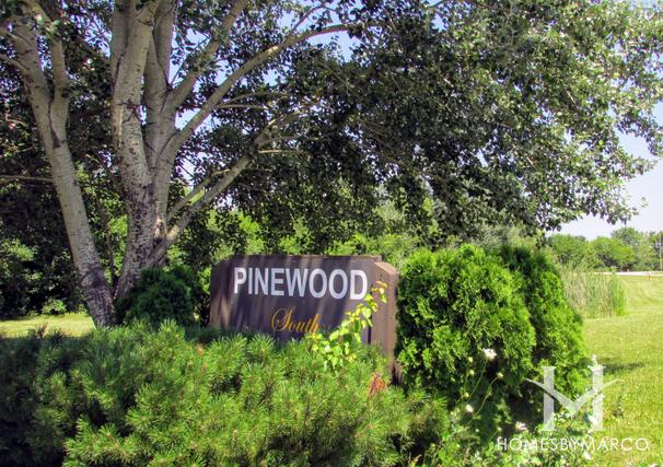 Pinewood South subdivision in Orland Park, IL