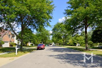 Jonquil Estates subdivision in Lake Zurich, IL