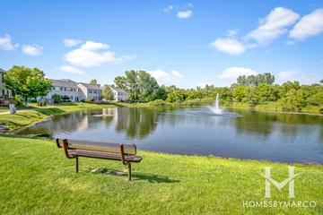 The Glen At Lakemoor Farms subdivision in Lakemoor, IL