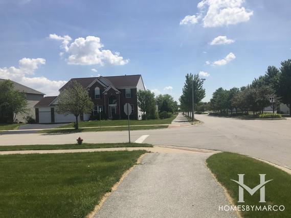 Prescott Mill subdivision in Oswego, IL