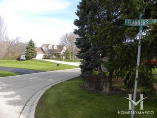 Mccullom Lake subdivision in McHenry, IL