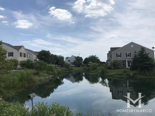 Springbrook Townhomes subdivision in Oswego, IL