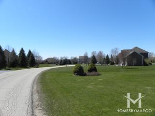 Windy Knoll Estates subdivision in McHenry, IL