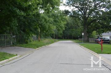Ravine Slope subdivision in Mundelein, IL