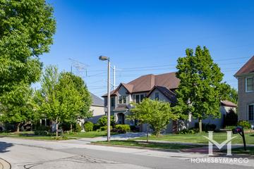 Thornberry Woods subdivision in Naperville, IL