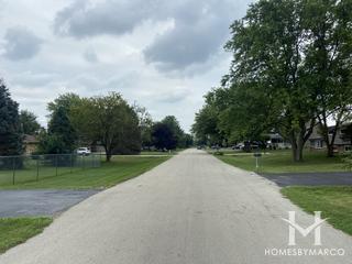 English Rows subdivision in Naperville, IL