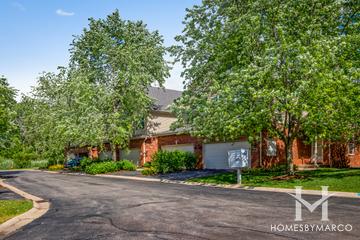Langstrom Court subdivision in Naperville, IL