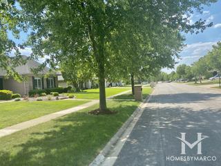 Wildwood Club Estates subdivision in New Lenox, IL