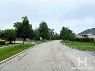 Villas West subdivision in Northbrook, IL