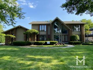 Wildebrook subdivision in Northbrook, IL
