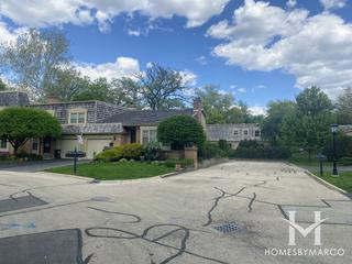 Chambord subdivision in Oak Brook, IL