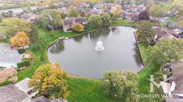 Briarwood Lakes subdivision in Oak Brook, IL