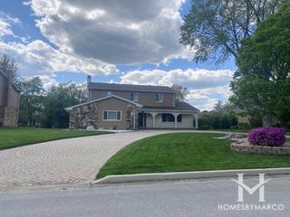 Chateau Loire subdivision in Oak Brook, IL