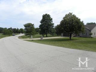 Foxborough Grove subdivision in St. Charles, IL