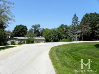 Rainbow Hills subdivision in St. Charles, IL