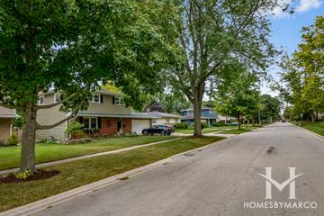 Fairview Plaza subdivision in St. Charles, IL