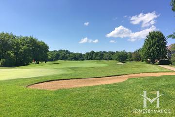 Royal St George subdivision in the Gregg's Landing neighborhood of Vernon Hills, IL