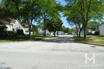 Menconis Villas subdivision in Vernon Hills, IL